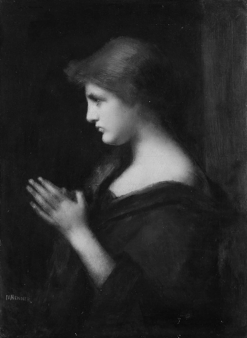 Giovane donna in preghiera - Metropolitan Museum of Art